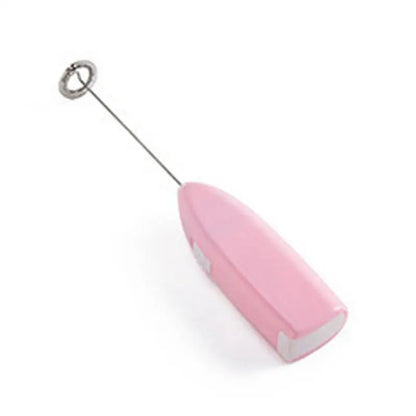 Electric Egg Beater Milk Frother For Coffee Household Kitchen Mini Stainless Steel Coffee Milk Tea Blender