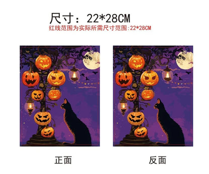 1pc Black Cat Book Sleeve Halloween Pumpkin Book Protector Book Covers for Paperbacks Washable Fabric Cloth Book Cover