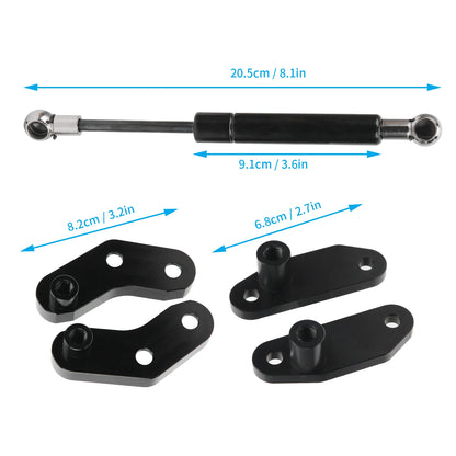 Door Opener Kit Anodized Iron Door Support Rod Fit For Can‑Am Maverick X3 2017‑2020 Front Rear