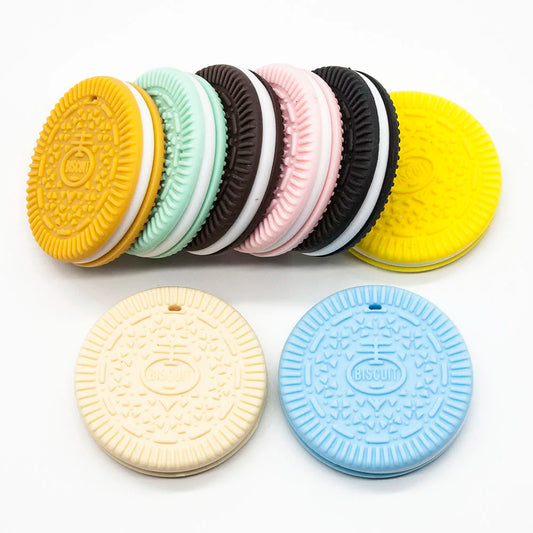 Baby Silicone Teether Cartoon Animal BPA Free Rodents Teething Necklace Food Grade Infant Chewable Toys