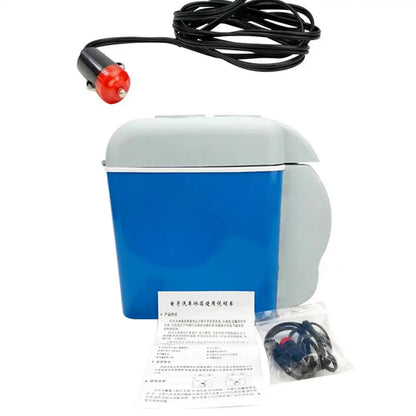 Portable Refrigerator Car Travel Electric Fridge 7.5L 12V Quiet Double-Mode Refrigerator For Bedroom RV Kitchen Camping