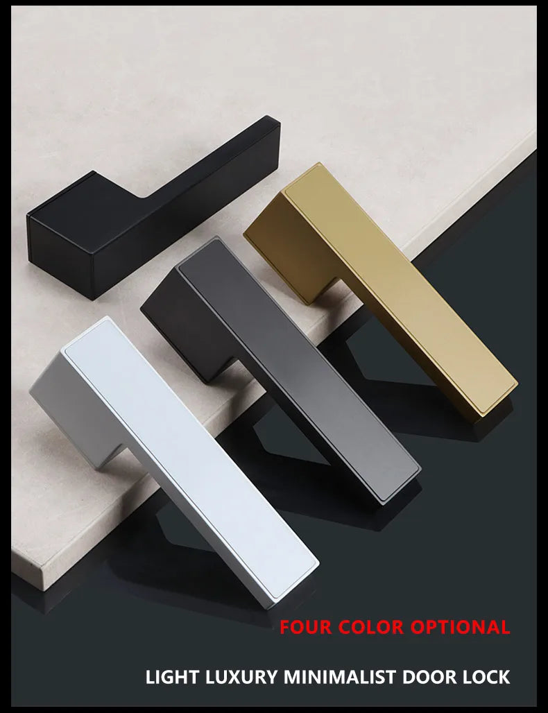 TOPKNORR Room Door Lock Indoor Magnetic Mute Ecological Door Lock Wooden Door Bedroom Toilet Household Door Lock Door Handle