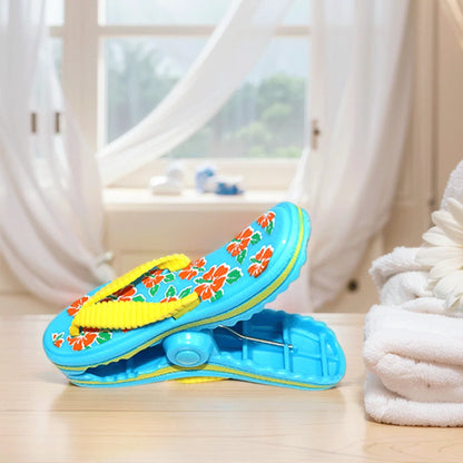 1/2PCS Cute Plastic Beach Towels Clips Large Drying Rack Retaining Clip Windproof Clothes Pegs Pins Animal Decorative Clothespin