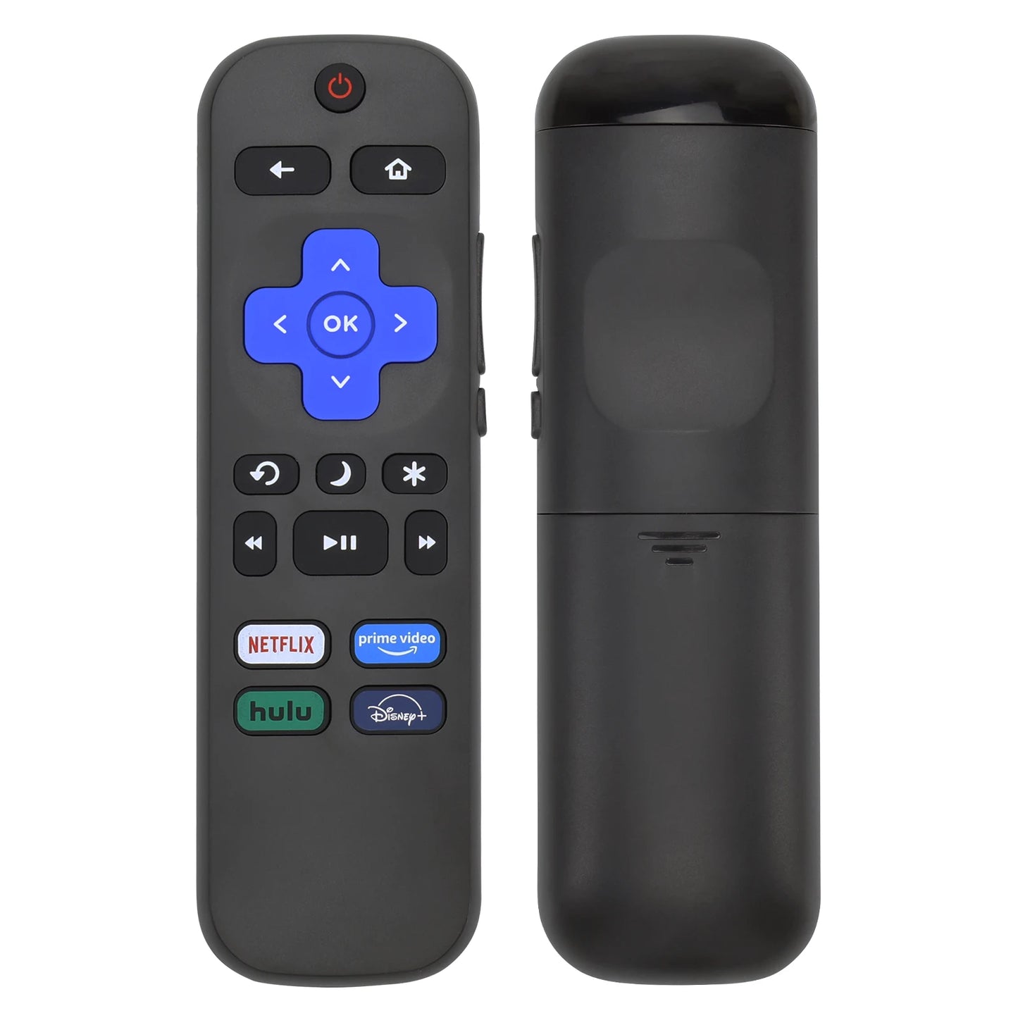 Replacement Remote Control Only for All Roku TV, Compatible for TCL Roku/Hisense Roku/Onn Roku Series Smart TVs