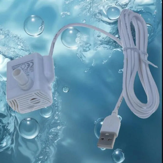 Water Pump Pet Cat Water Fountain Anti-dry Burning Motor Replacement for Cat Flowers Drinking Bowl Water Dispenser Pet Products