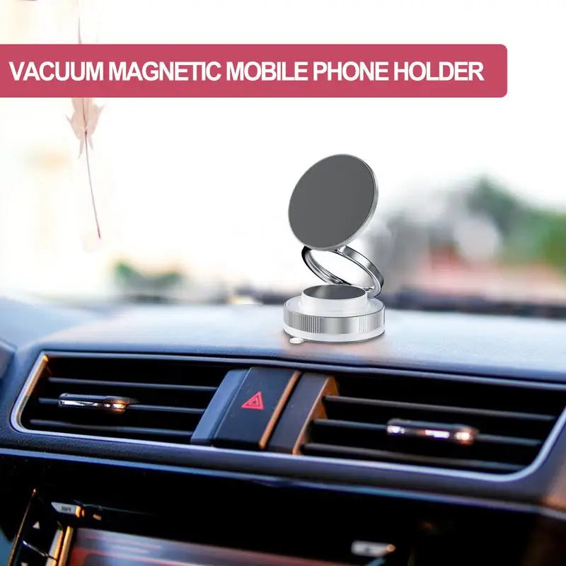 Foldable Auto Phone Mount Magnetic Phone Holder for Car Vehicle Smartphone Stand Cradle Rotating Cellphone Bracket