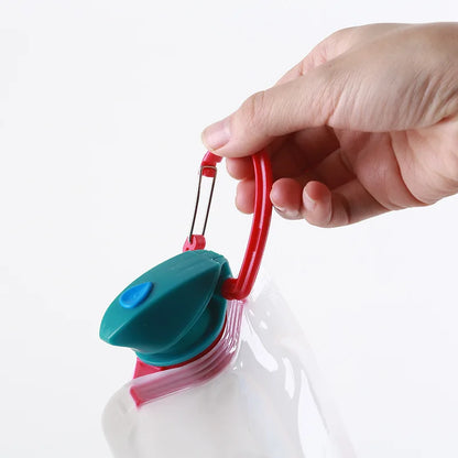 Portable Ultralight Foldable Water Bag 700ml Water Bottle Pouch Outdoor Sport Supplies Hiking Running Soft Flask Water Bottle