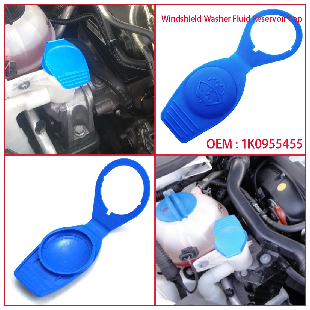 1K0955455 Car Accessories For Audi A3 A4 A5 A6 A7 A8 Q3 Q5 Q7 S3 S4 S5 TT 2016 Auto Front Windshield Washer Fluid Reservoir Cap