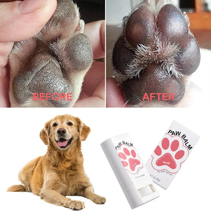 Paw Repair Balm for Dogs Cats Anti Cracking Moisturizing Fast Acting Paw Protection Natural Moisturizing Anti Cracking Formula
