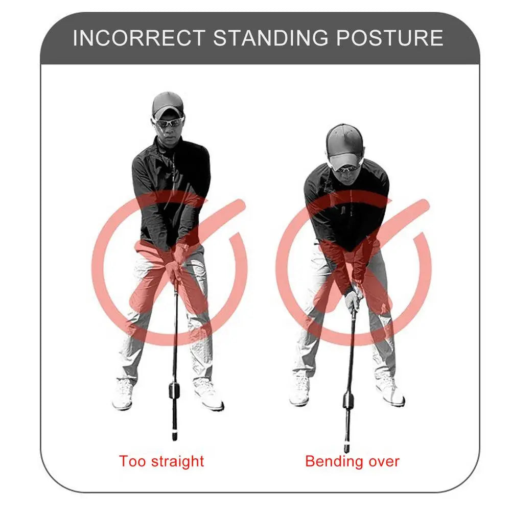 Golf Swing Trainer Portable Professional Golf Swing Aid Sports Supplies Training Equipment For Indoor Outdoor Course Home