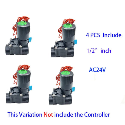 Smart Sprinkelr Controller 8 Zone, WiFi Indoor Irrigation Controller,  Supports Rain Sensor, Pump Control
