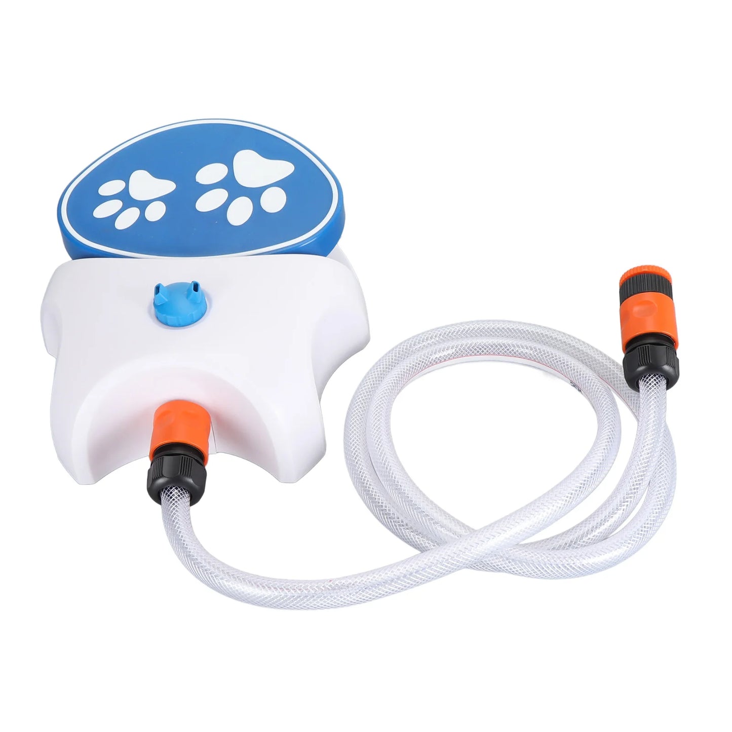 Step On Dog Water Dispenser Easy Connection Leakproof Dog Water Fountain 2 Water Dispensing Modes Simple Use for Pets for Lawn