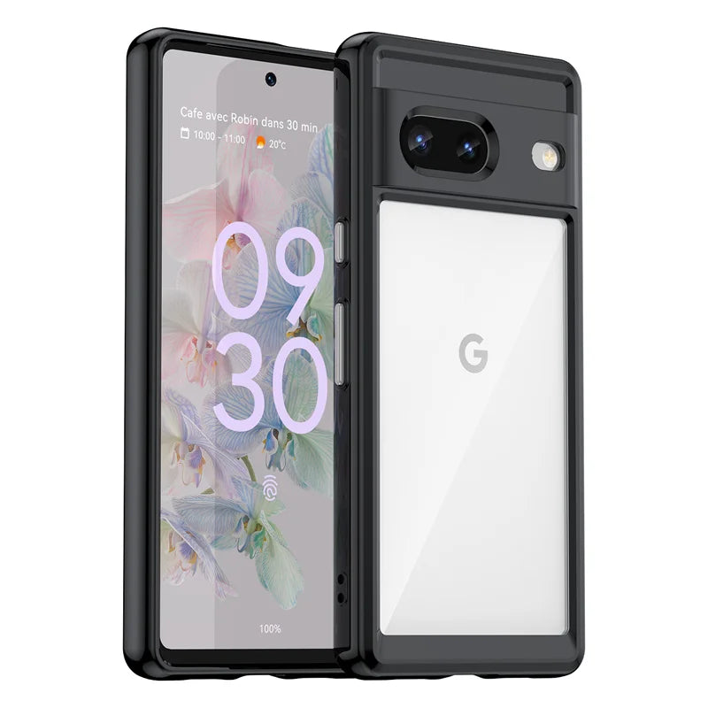 For Cover Google Pixel 7 Case Google Pixel 7 Capas Shockproof Bumper Multicolour Clear Transparent For Fundas Google Pixel 7 Pro