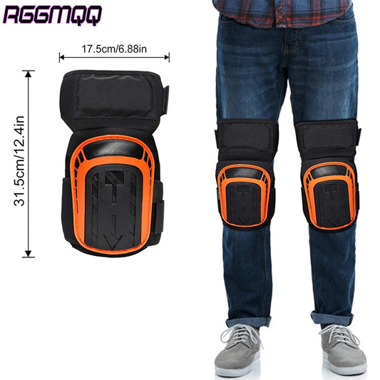 Knee Pads for Work,Construction Knee Pads for Men,Heavy Duty Comfortable Anti-slip Foam Gel Knee Pads for Gardening Flooring