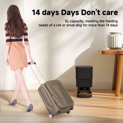 Smart Pet Feeder Automatic Cat Feeder Dog Slow Food Machine With Timed Quantitative Automatic Cat Food Dispenser Dog Cat Bowl