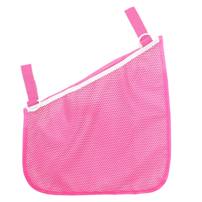 Baby Stroller Bag Side Hook Hanger Diaper Nappy Organizer Bag Mesh Side Hanging Bag Baby Stuff Storage Umbrella Stroller Accesso
