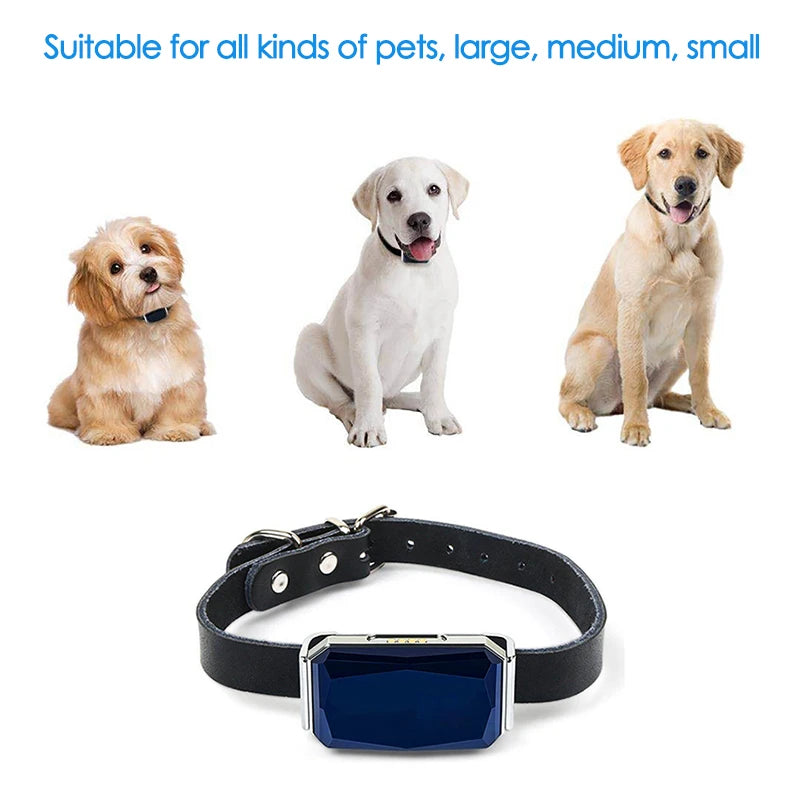 Pet GPS Tracker Location Adjustable Collar Waterproof Real-Time Call Remote Control GPS Locator for Cats and Dogs Sheep