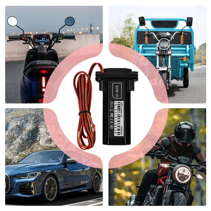 GPS Tracker for Vehicles Waterproof Car Tracking Device Real-Time Vehicle Locator for Trailer Security Motorcycle Truck Taxi
