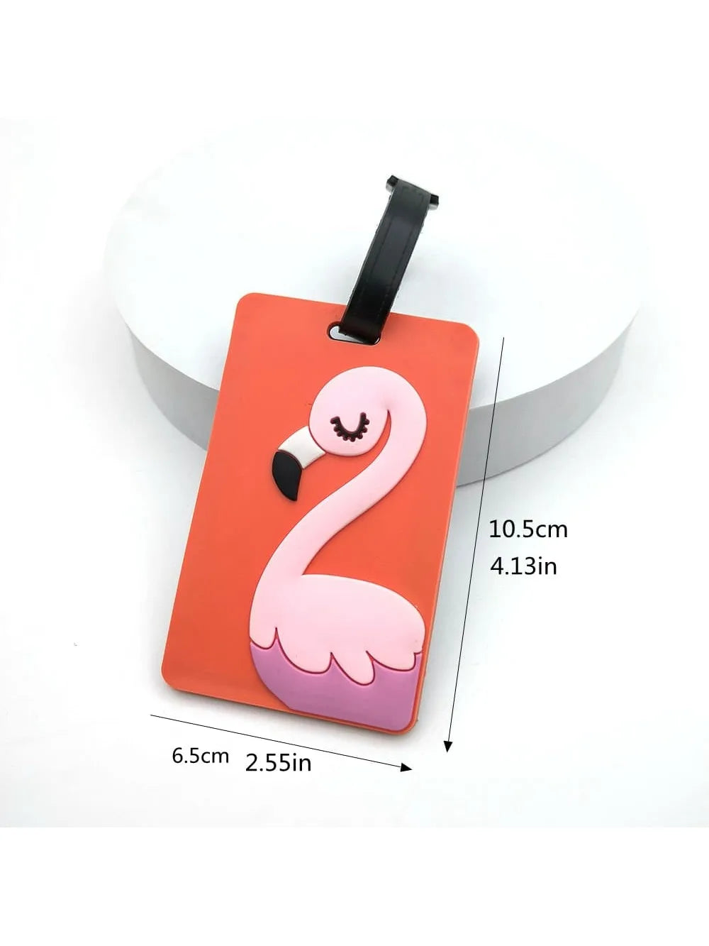 1PCS Cute Luggage Tag Travel Accessories Luggage Tag Silica Gel Suitcase  Holder Baggage Boarding Tag Travel Accessories