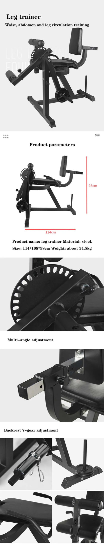Leg muscle trainer leg press force training fitness equipment leg curl leg press gym leg machine gym equipment leg muscle