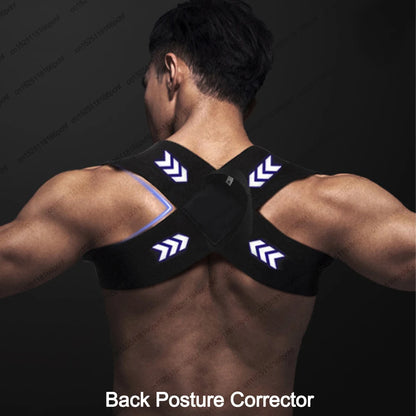 Back Posture Corrector Clavicle Spine Back Belt Adjustable Unisex Upper Back Shoulder Lumbar Posture Correction Body Shaping