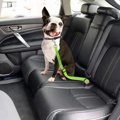 Top-grade Pet Car Safety Belt Dogs Cats Safety Belt Reflective Line Adjustable Seat Belt Length Suitable Any Dog Traction Collar