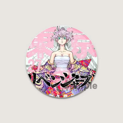 Fashion Accessories Anime Tokyo Revengers Brooches Backpack Clothes Accessories Decor Lapel Pin Badge for Fan's Collection Gift