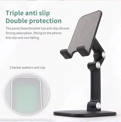 Desktop Phone Holder Can Be Freely Raised And Lowered, Adjustable In Height, Foldable, Portable Tablet For Live Streaming