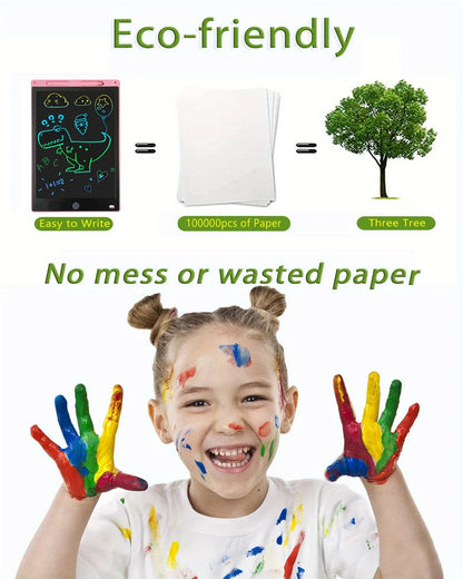 LCD Writing Tablet Doodle Board,8.5 inch Colorful Drawing Pad, Electronic Drawing Tablet, Drawing Pads, Travel Gifts for Kids