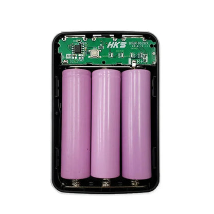 3×18650 DIY Shell Mobile Phone Charge Power Bank Case DIY Box 3 USB Ports 18650 Power Bank Case  Power Bank Cover Kit