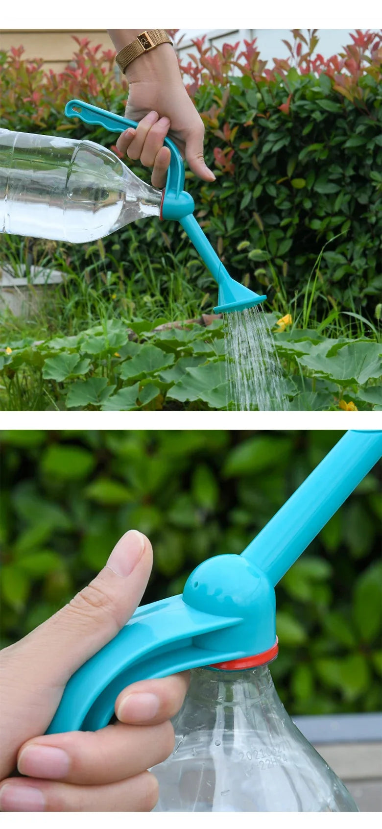 Gardening Plant Watering Handheld dual-purpose water spray Bottle Water Can Top Waterers Shower Seedling Irrigation