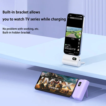 Xiaomi Capsule Power Bank 50000mAh Pocket Power Bank 120W Fast Charge Portable Mini Power Bank Suitable for iPhone and Android