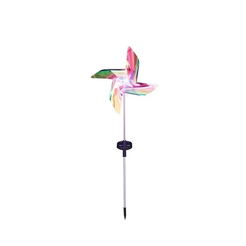 3 Heads Solar Lights Outdoor Decorative Solar Garden Lights tulips Flower Lawn Lamp for Yard Patio Garden Decor