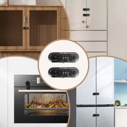 Fashion Anti-theft Drawer Password Lock Multi-function Plastic Cabinet Door Safety Lock Children Protector Cupboard Lock