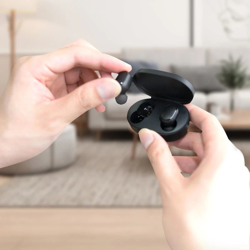 Xiaomi Redmi Airdots 2 Bluetooth Earphones Sport Music Gaming Outdoor Mini Wireless Headset with Mic Headphones In Ear Earbuds