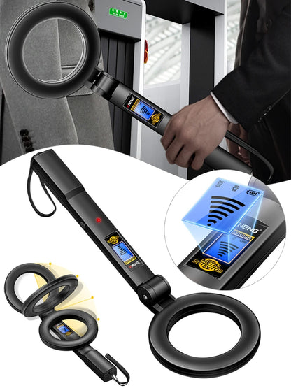 Handheld Metal Detector High Sensitivity Metal Detector Underground Multipurpose Metal Finder Buzzer & Vibration Alarm