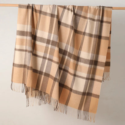 100% Wool Blanket Warm 1.5*2m Fleece Blankets For Sofa Winter Sleeping Comforter Adult Children Bedding Office Travel Blanket