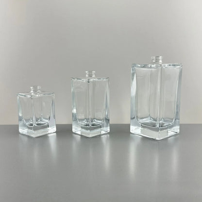 Perfume Container Bottle Cosmetics Bottled Crystal White Glass Bottles and Finely Sprayed in Bottles Perfumes