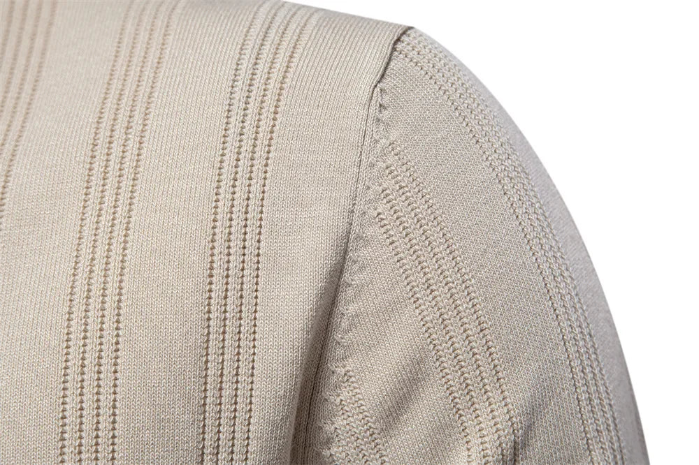 Spring/Summer New Mens T-shirt Woolen Polo Knitwear Short Sleeved Lapel Casual Top for Men