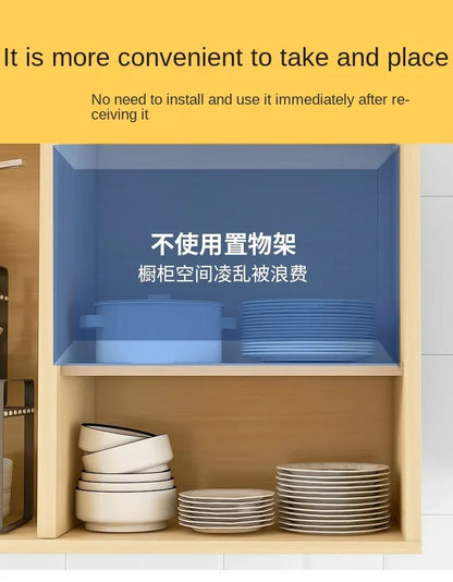 Kitchen Organizer Cabinet Plates Dishes Drying Rack Holder Drainer Goods for The Kitechen Storage Accessories