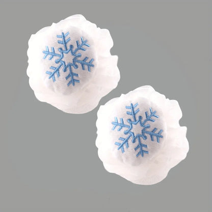 2PCS Christmas series Bath Ball doll lovely bath ball bath flower colorful holiday gift bath bath scrub