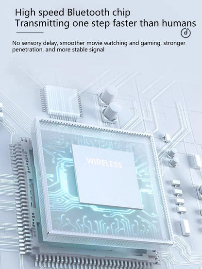 Jerry 5.3 Headset wireless headset, HIFI360° panoramic sound, rotary switch button, esports gaming wireless headset