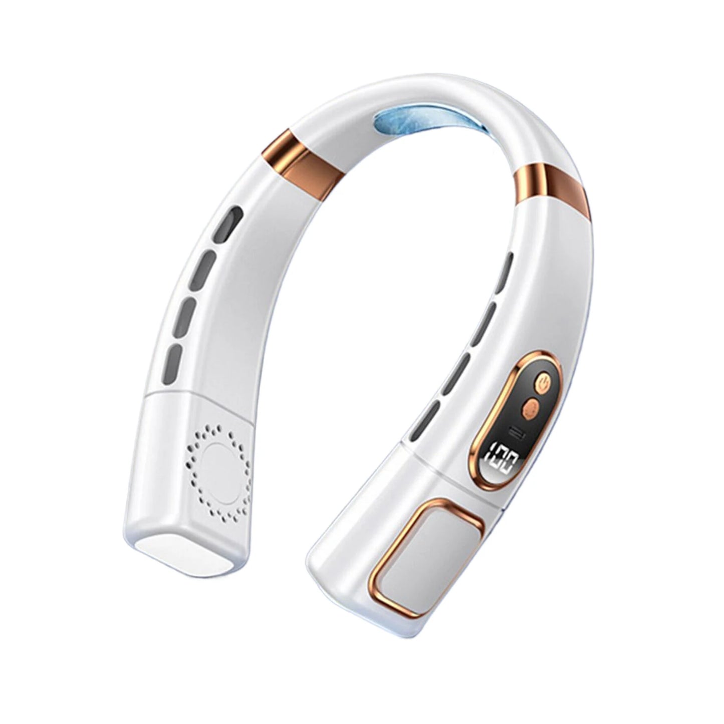 Neck Hanging Fan USB Charging Lazy Outdoor Portable Silent Turbo Neck Bladeless Mini Fan Summer Cool Best Gift For Friends Kids