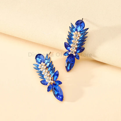 Bohemian Style Red Earrings for Women Exquisite Compact Daily Wear Versatile Jewelry Accessory for Holiday