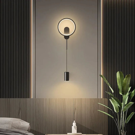 Modern LED Wall Lamp Minimalist Led Light Bedroom Bedside Wall Sconces Living Room Home Indoor Lighting Decorative Lamps