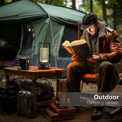 Led Touch Night Table Lamp Aluminium Light Rechargeable Cordless Home Lights Bedroom Desk Restaurant-creative Reading Decorative