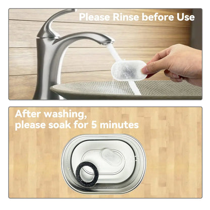 Cat water foundation 108oz/3.2L stainless steel cat drinking fountain 4 carbon filters+4 foam filters replaceable filters