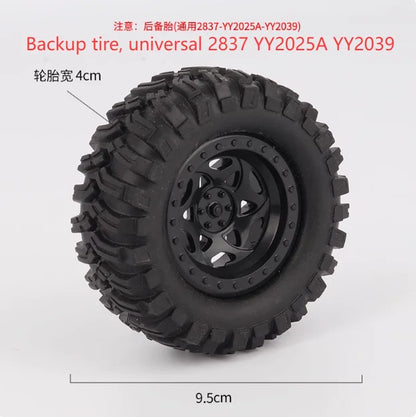 MZ 2837 2855 YY2025A RC Car spare parts Receiving board The central axis tire Steering gear Shock Absorbers charger Gearbox etc