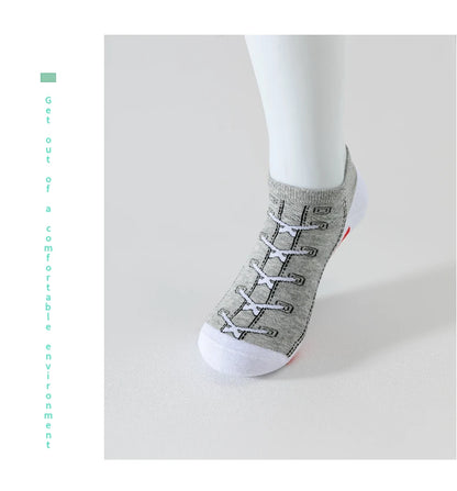 5 pairs of autumn and winter men's sports socks for summer leisure, sweat wicking, comfortable, lightweight, breathable basketba