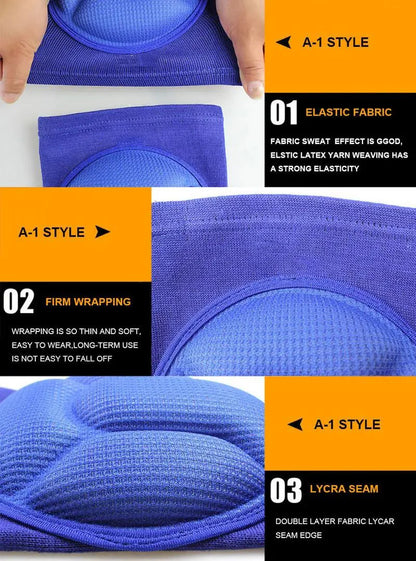 Knee Brace High Elastic Knee Protector for Sports Knee Sleeve Sport Pad Anti Collision and Anti Turtle Shell Sponge Knee Guards